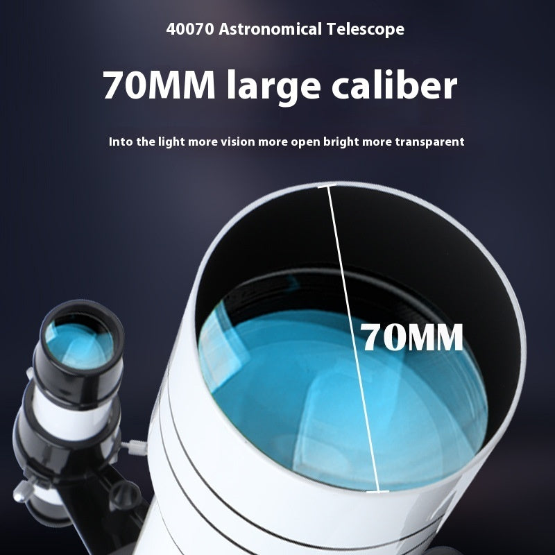 Discover the beauty of the cosmos with the HD Shimmering Night Vision Astronomical Telescope*—your ultimate tool for exploring the wonders of space in brilliant detail.