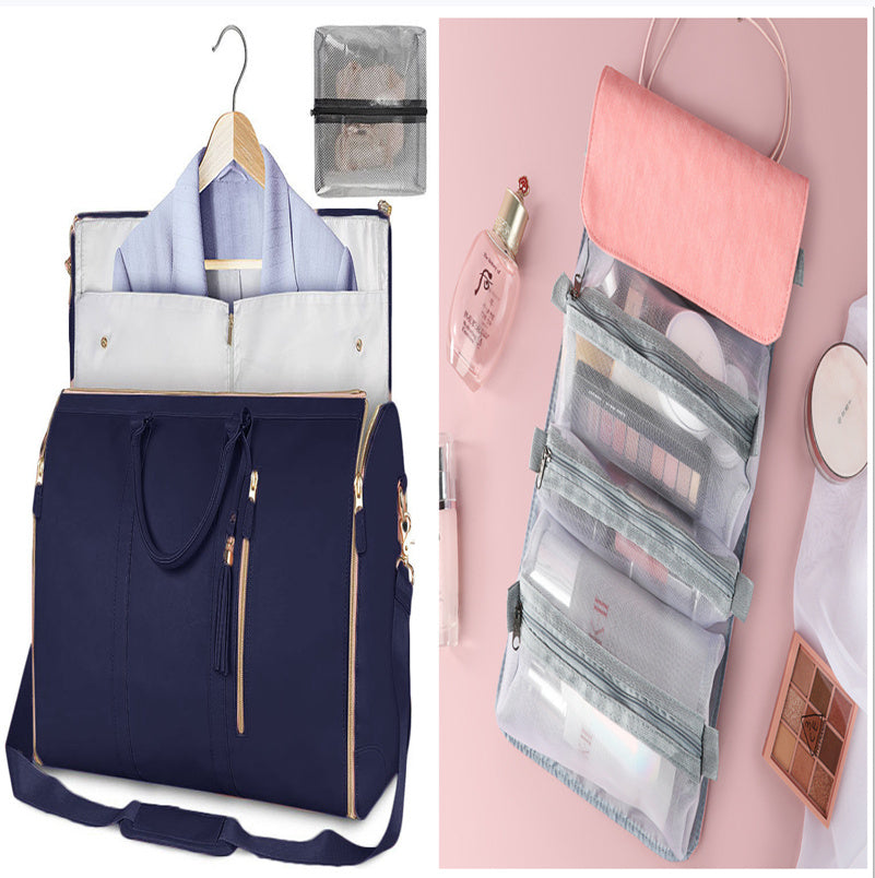 Large Capacity Travel Carrying Duffle Suit Bag Keeps Clothes Waterproof