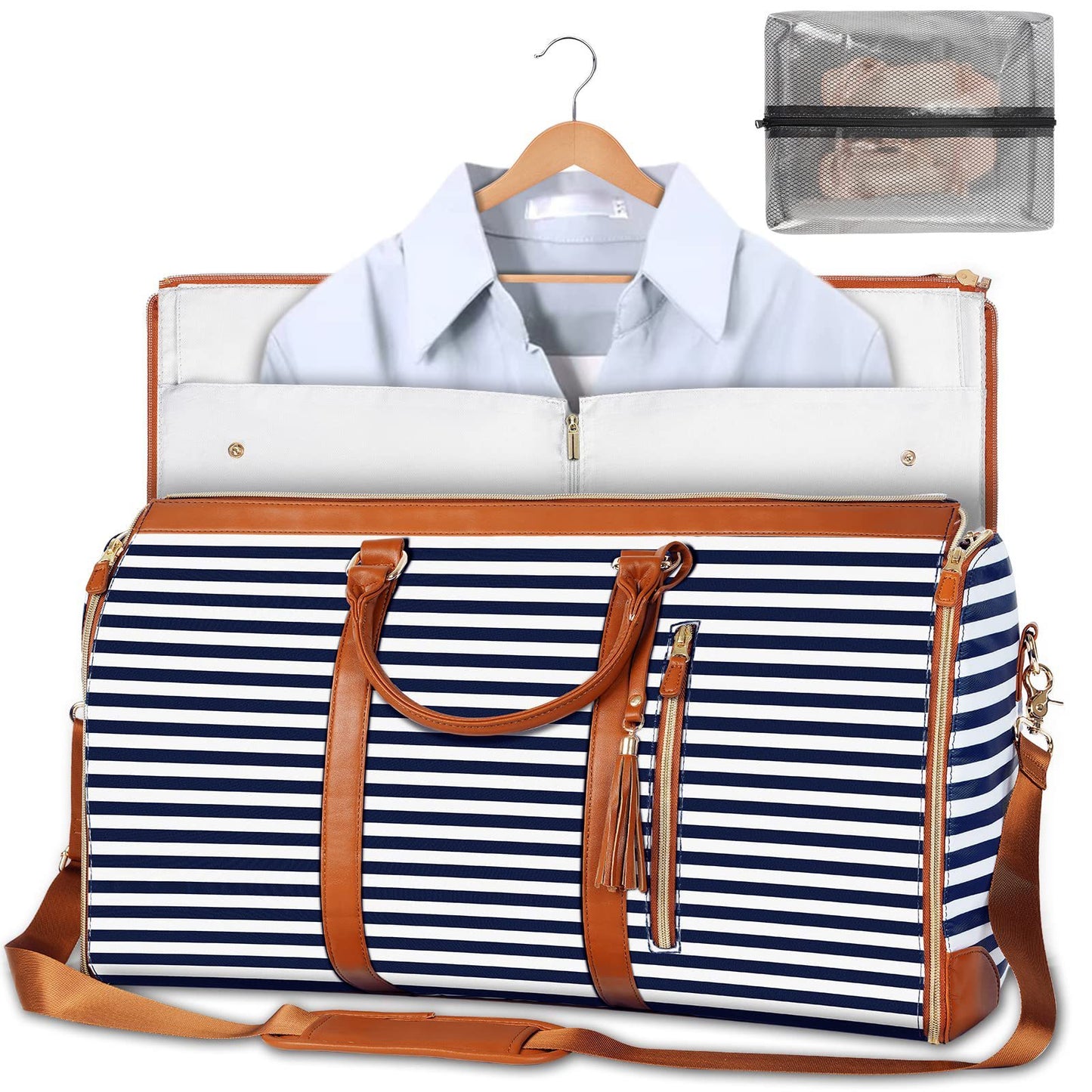 Large Capacity Travel Carrying Duffle Suit Bag Keeps Clothes Waterproof