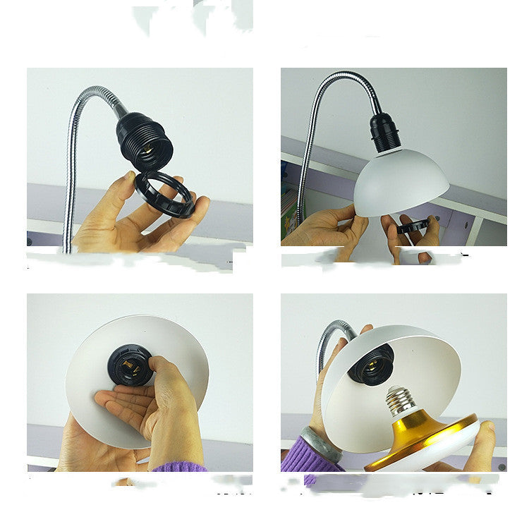 Semicircle Cover Convenient Clip Lamp – Versatile Lighting for Your Home or Workspace