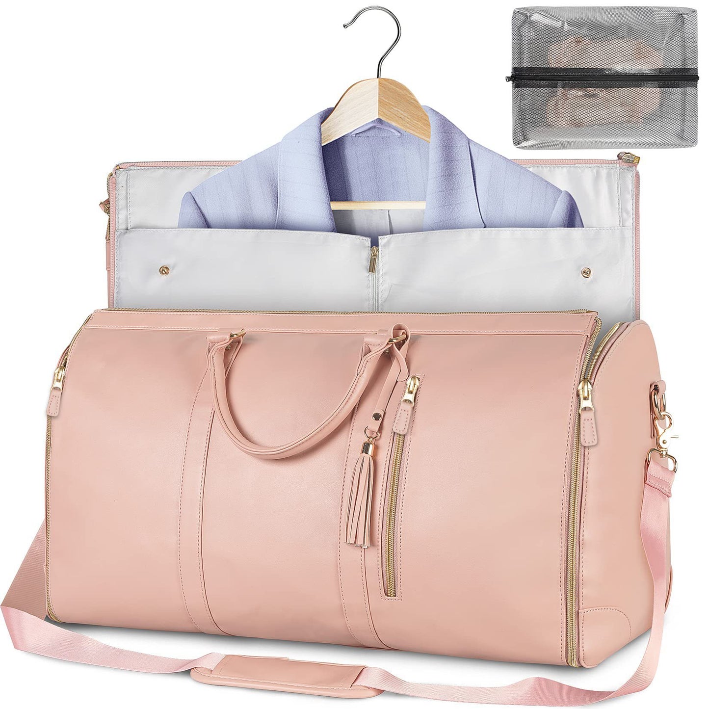 Large Capacity Travel Carrying Duffle Suit Bag Keeps Clothes Waterproof
