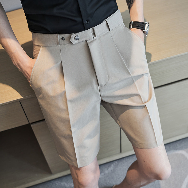 Men's Suit Shorts - Spring & Summer Slim Fit