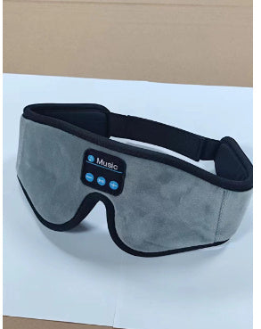 3D Bluetooth 5.0 Eye Mask – Wireless Music Sleep Mask with Stereo Sound & Memory Foam Comfort | Infinity Bazaar