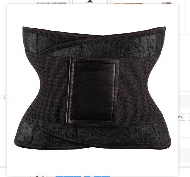 Waist Trimmer Belt & Body Shaper - Abdominal Trainer Weight Loss Fat Burning Straps