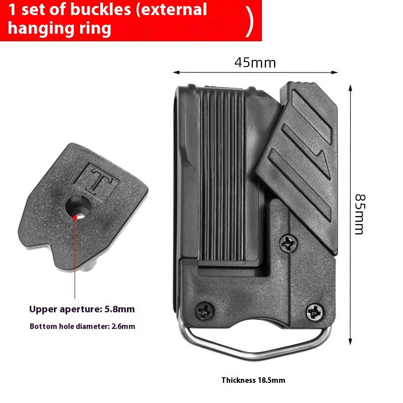 Tape Buckle Measuring Tape Buckle Tool Hanger Belt Buckle Electric Tool Hook Hammer Tape Wrench Belt Button