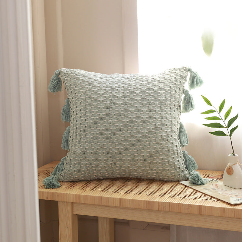 New Bedroom Knitted Pillow Cover