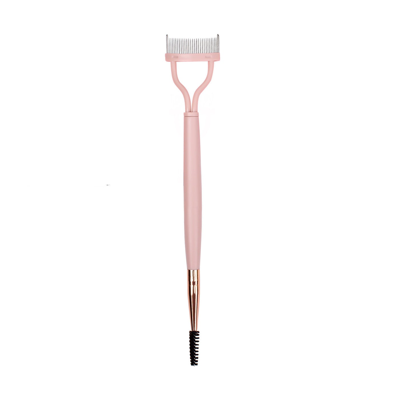 Steel Tooth Double Head Brow Groomer Mascara Brush Tool