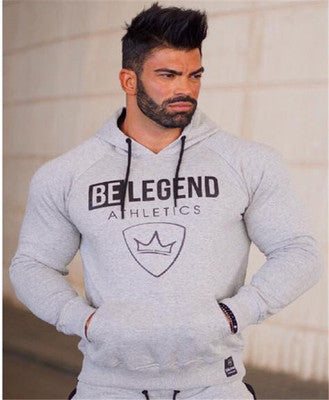 Be A Legend Autumn & Spring Sports Sweater- Running Fitness Pullover Men's