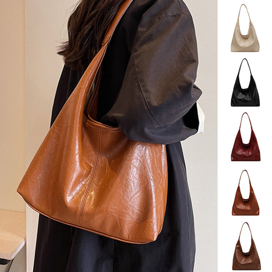Women's 2pcs Composite Fashionable Tote Shoulder Bag With Clutch