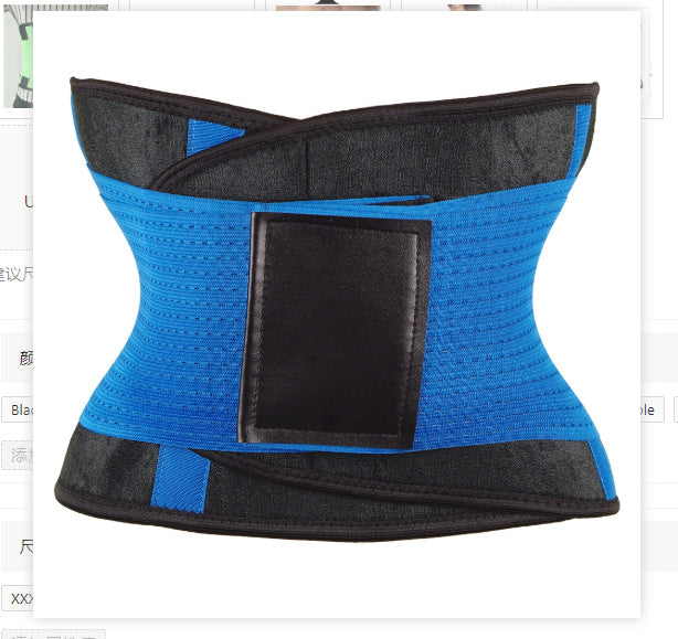 Waist Trimmer Belt & Body Shaper - Abdominal Trainer Weight Loss Fat Burning Straps