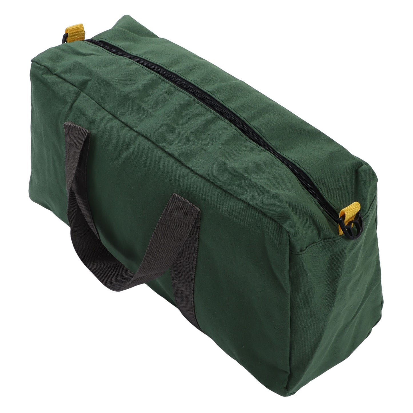 Hand Tool Bag Waterproof Heavy Duty Large Capacity Wide Mouth Canvas Portable Tool Tote for Carpentry Electrician 20 Inch