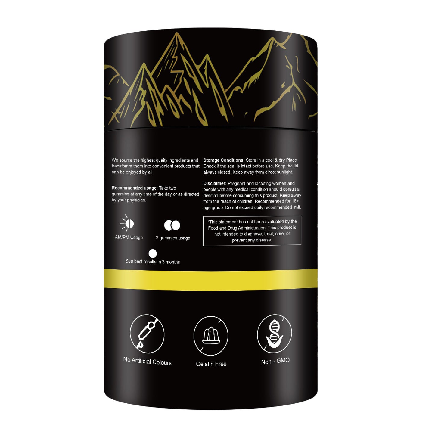 Pure Shilajit Gummies - 60 pieces