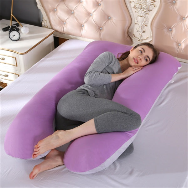Sleeping Support Pillow for Pregnant Women - U-Shape Maternity Pillow for Pregnancy Side Sleepers