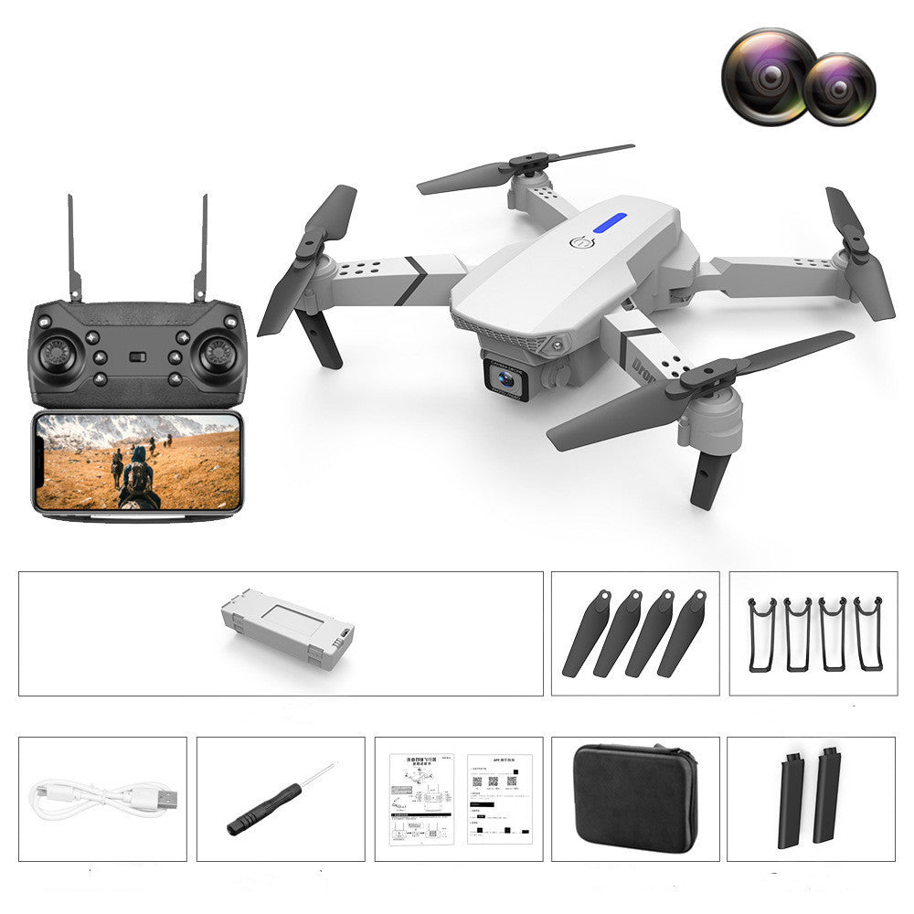 LSRC LS-E525 4K Dual Camera Foldable Drone – WiFi FPV Quadcopter with Altitude Hold, One-Key Return| Infinity Bazaar