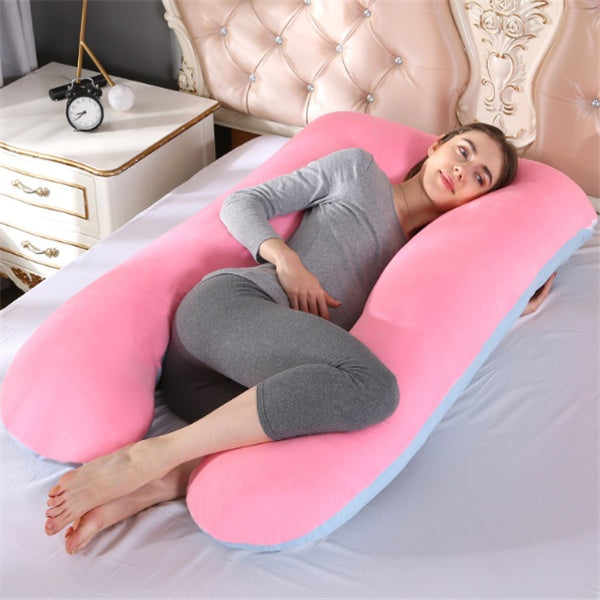 Sleeping Support Pillow for Pregnant Women - U-Shape Maternity Pillow for Pregnancy Side Sleepers