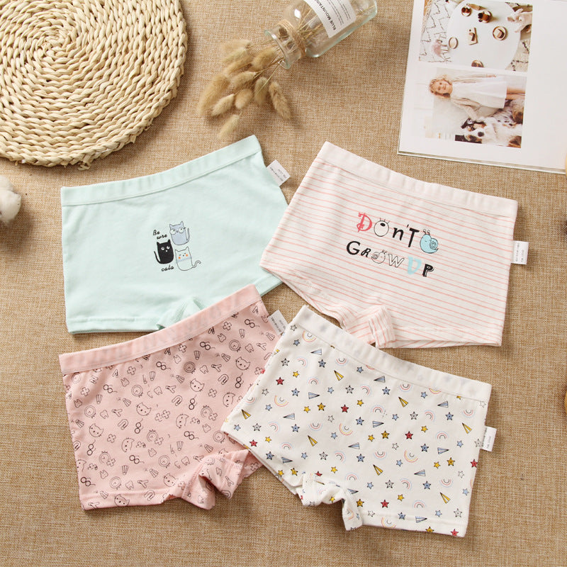 Children's cotton shorts suit