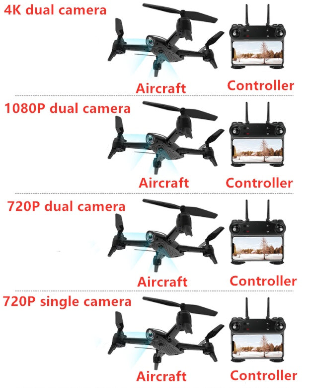 4K HD Aerial Drone with Optical Flow, Dual Camera & APP Control – 22-Min Flight, Trajectory Mode, Headless Mode, 3 Battery Options | Infinity Bazaar