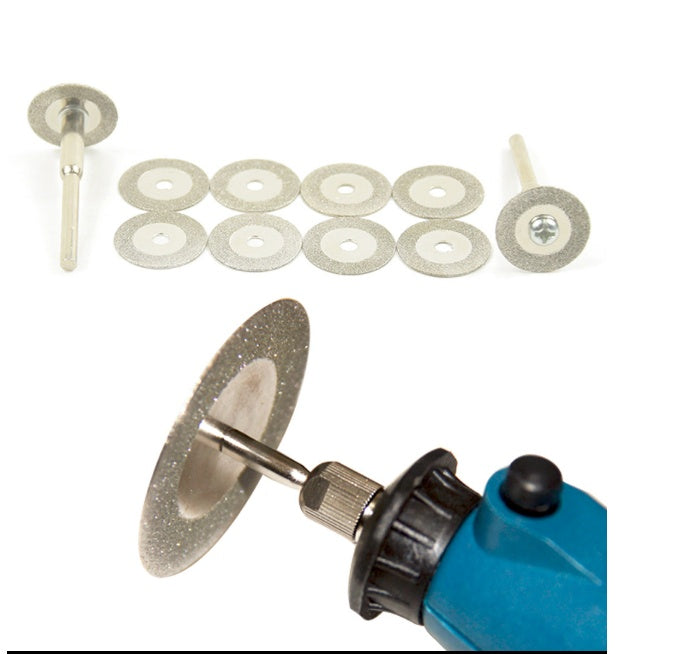 Electric Grinder With Diamond Cutting Sheet Cutting A Variety Of Gemstones Jade Glass, Etc. 16-60mm
