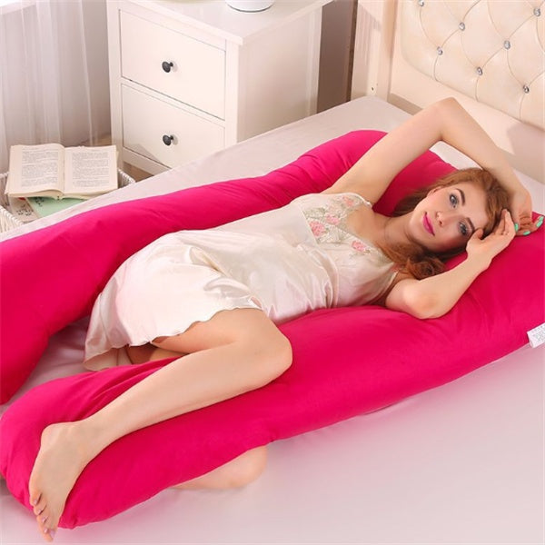 Sleeping Support Pillow for Pregnant Women - U-Shape Maternity Pillow for Pregnancy Side Sleepers