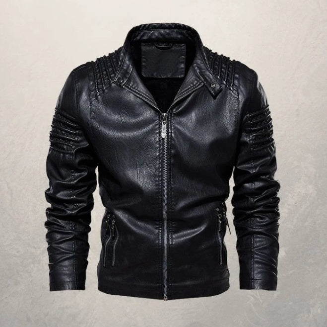 Men's Motorcycle Leather Jacket