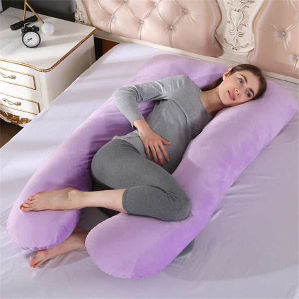 Sleeping Support Pillow for Pregnant Women - U-Shape Maternity Pillow for Pregnancy Side Sleepers