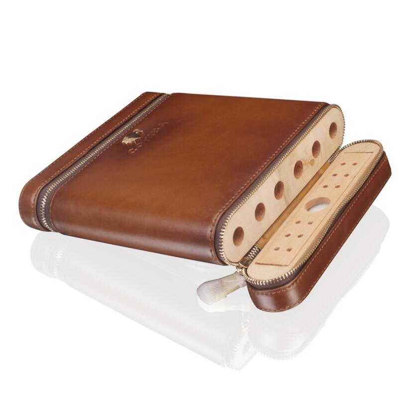 Wooden 6-Pack Portable Cigar Case cigar Humidor