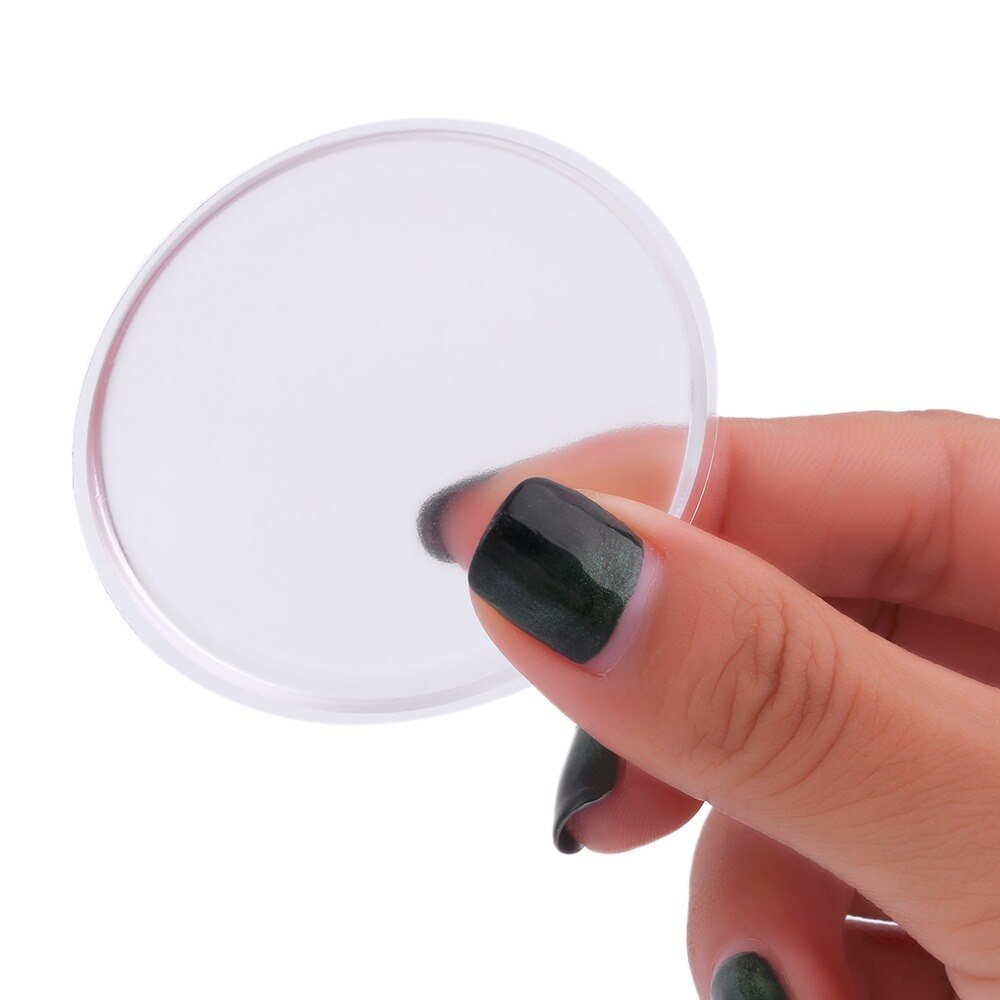 Silicone dry powder makeup puff