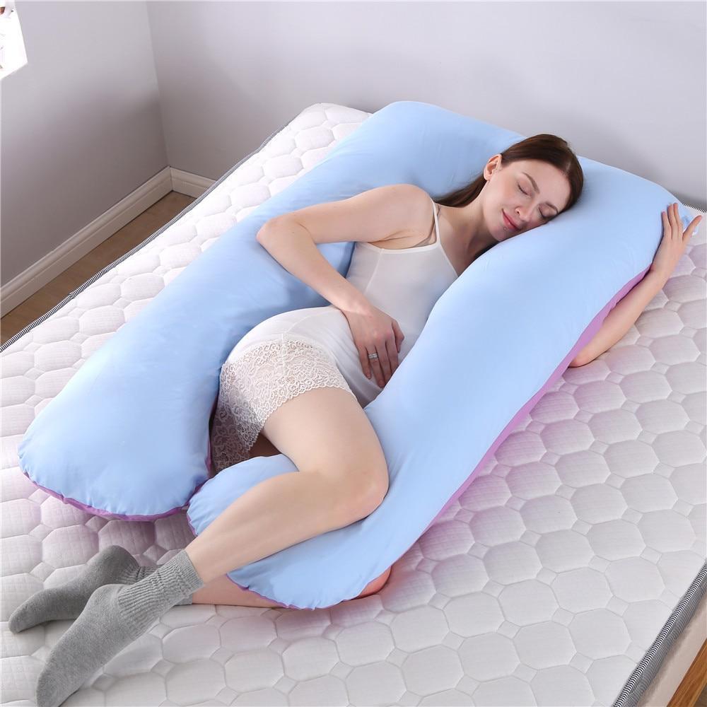 Sleeping Support Pillow for Pregnant Women - U-Shape Maternity Pillow for Pregnancy Side Sleepers