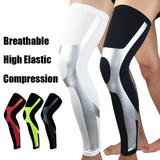 Compression Leg Warmer Sleeve – Breathable Lycra Sports Support for Cycling, Running, Gym & Outdoor Use | Infinity Bazaar