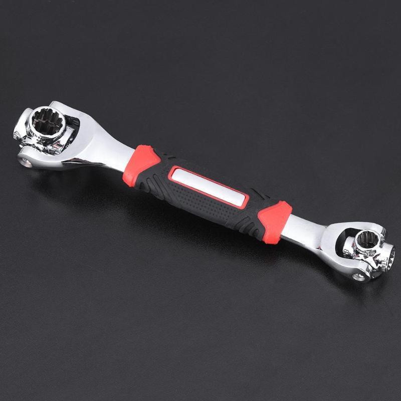 48-in-1 Universal Socket Wrench – 8-in-1 360° Rotating Multi-Tool Spanner for Bolts, Nuts & Screws | Infinity Bazaar