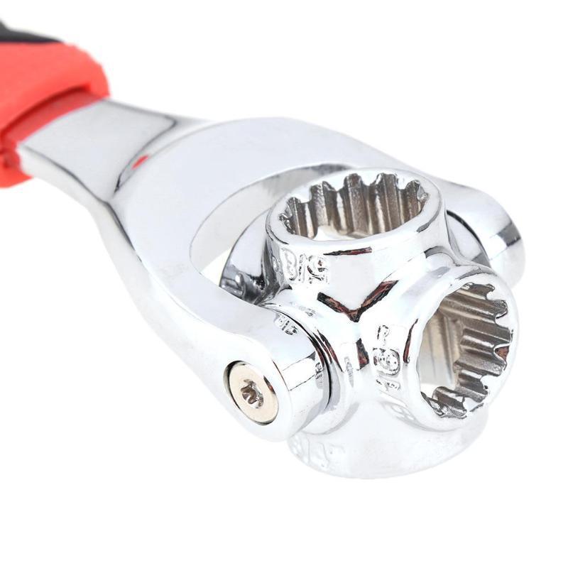 48-in-1 Universal Socket Wrench – 8-in-1 360° Rotating Multi-Tool Spanner for Bolts, Nuts & Screws | Infinity Bazaar