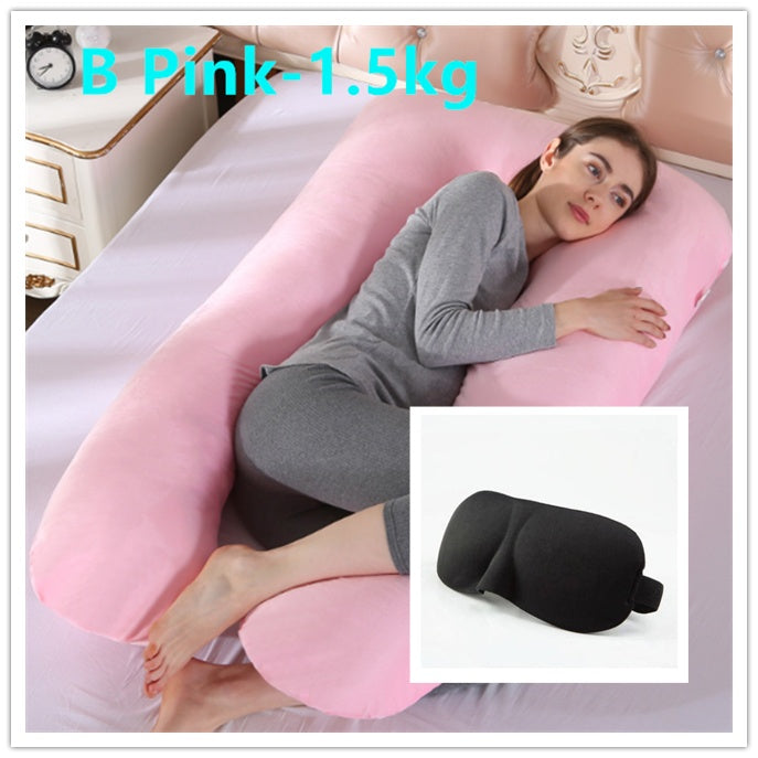 Sleeping Support Pillow for Pregnant Women - U-Shape Maternity Pillow for Pregnancy Side Sleepers