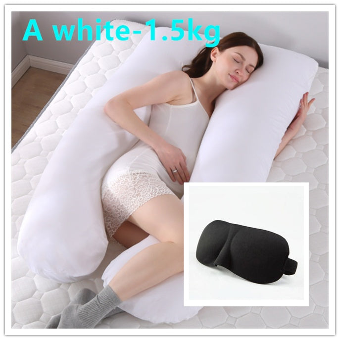 Sleeping Support Pillow for Pregnant Women - U-Shape Maternity Pillow for Pregnancy Side Sleepers