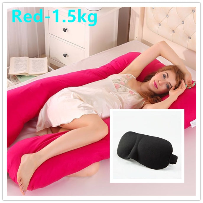 Sleeping Support Pillow for Pregnant Women - U-Shape Maternity Pillow for Pregnancy Side Sleepers