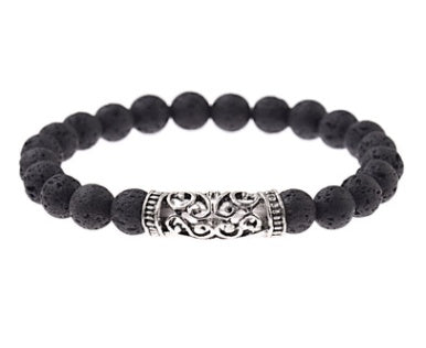 Chinese Style Pattern Cylindrical Bracelet – Unique Elegance &amp; Natural Energy