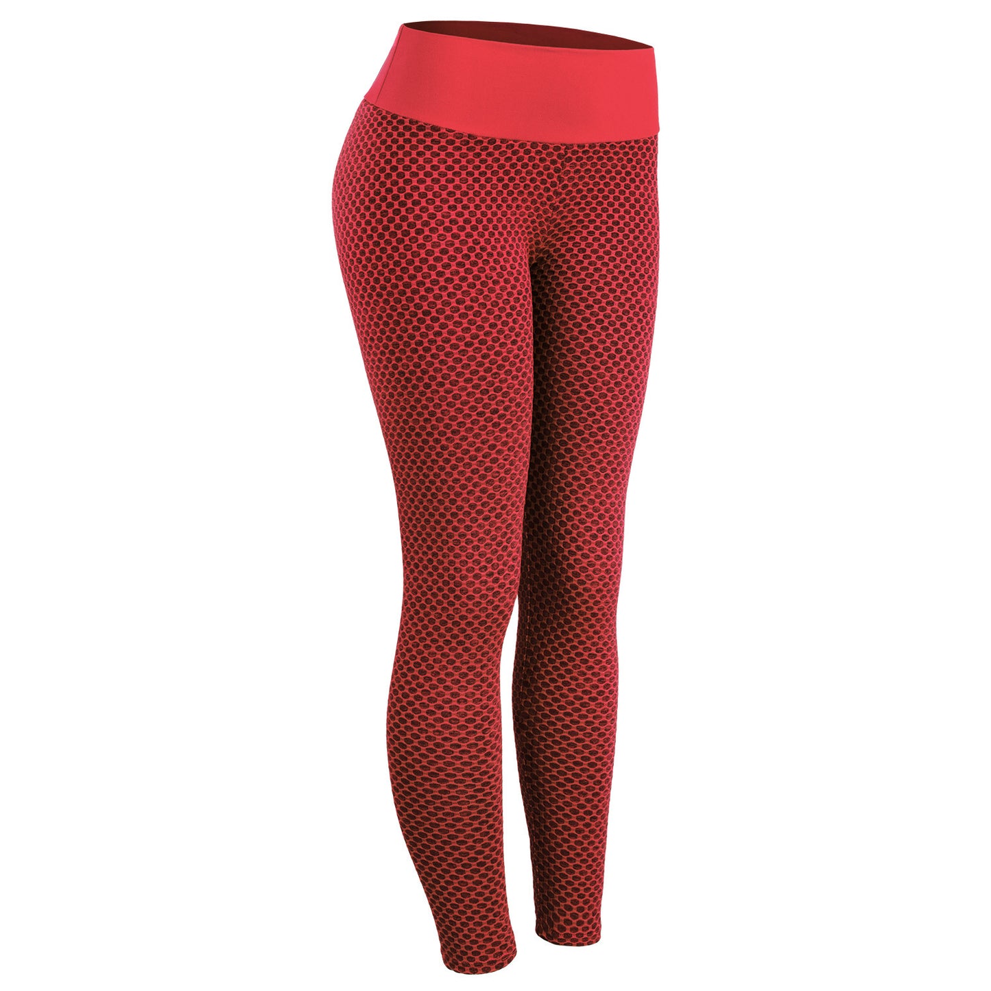 Plaid Seamless High-Waist Fitness Leggings for Women – Breathable Yoga & Gym Pants | Infinity Bazaar