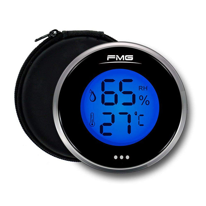 Digital Humidor Thermometer &amp; Humidity Meter – Accurate Hygrometer for Cigar Storage