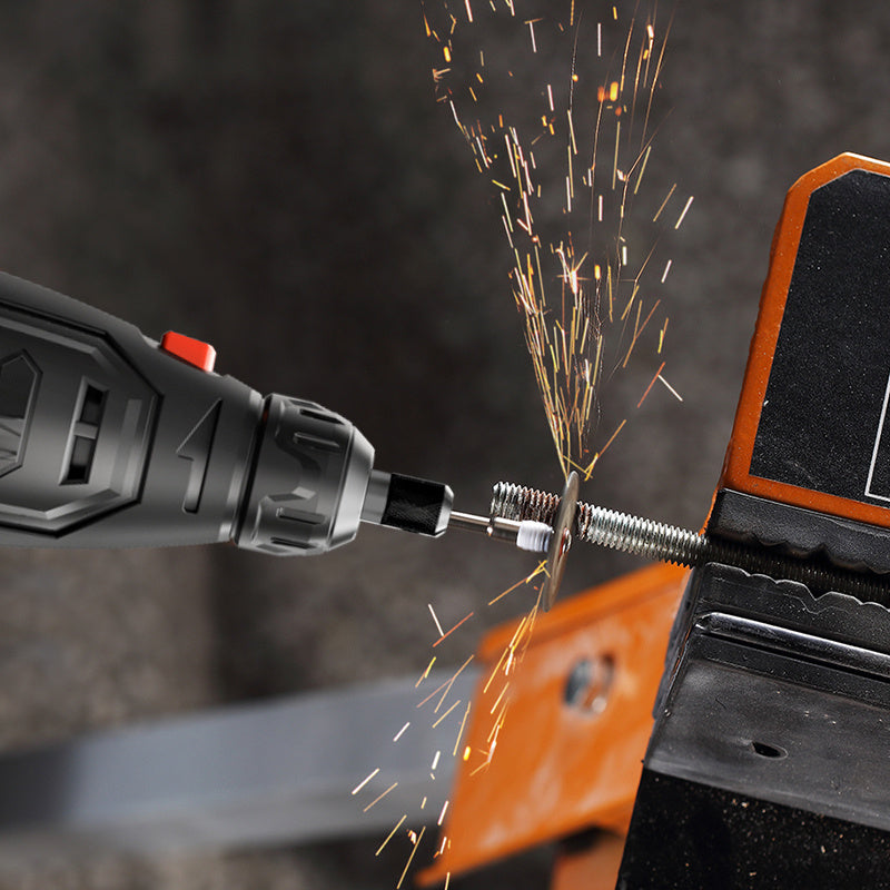 Electric Grinder: Small Hand-held Electric Woodworking Engraving Complete Set – Rechargeable Lithium Battery Micro Grinder