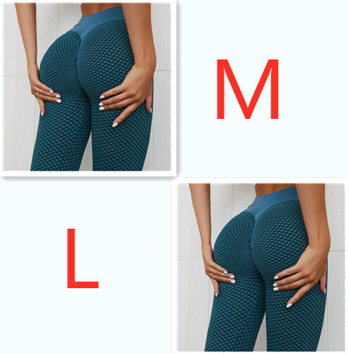 Plaid Seamless High-Waist Fitness Leggings for Women – Breathable Yoga & Gym Pants | Infinity Bazaar