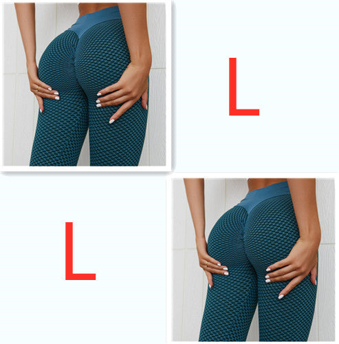 Plaid Seamless High-Waist Fitness Leggings for Women – Breathable Yoga & Gym Pants | Infinity Bazaar