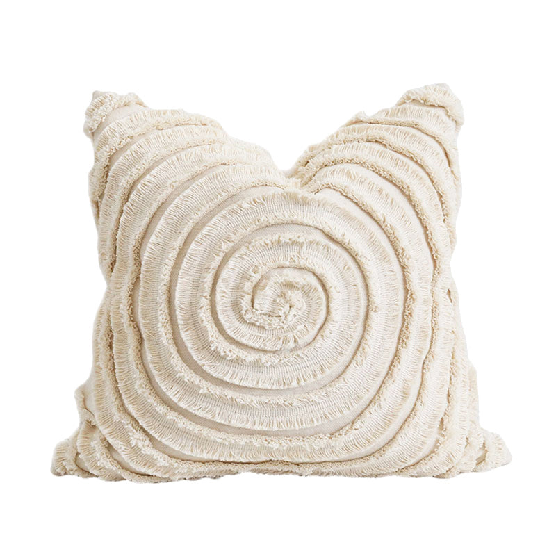 Modern Simple Natural Style Sofa & Bedroom Cotton Bud Cushion Pillow  Cover