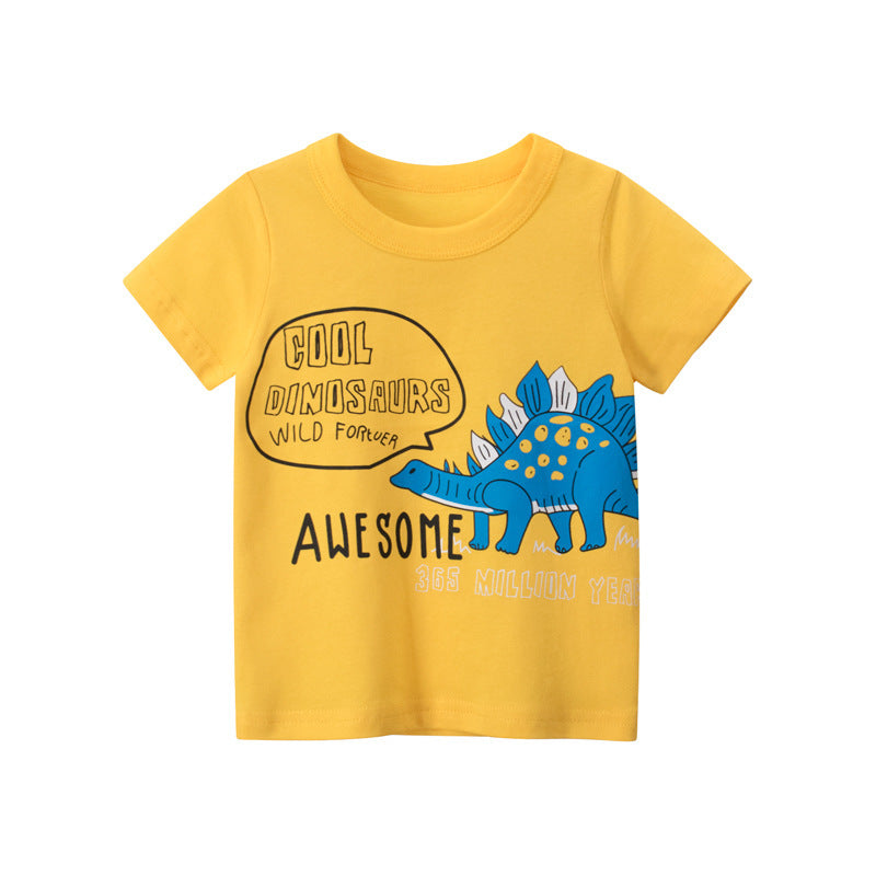 Printed Boy's t-shirt Short-sleeved Shirt