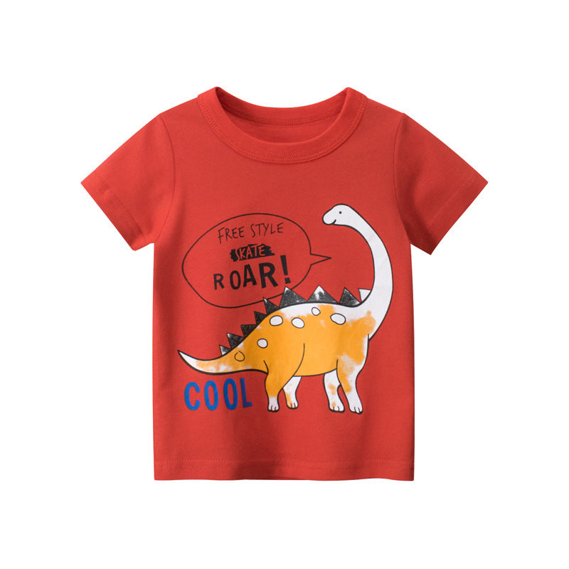 Printed Boy's t-shirt Short-sleeved Shirt