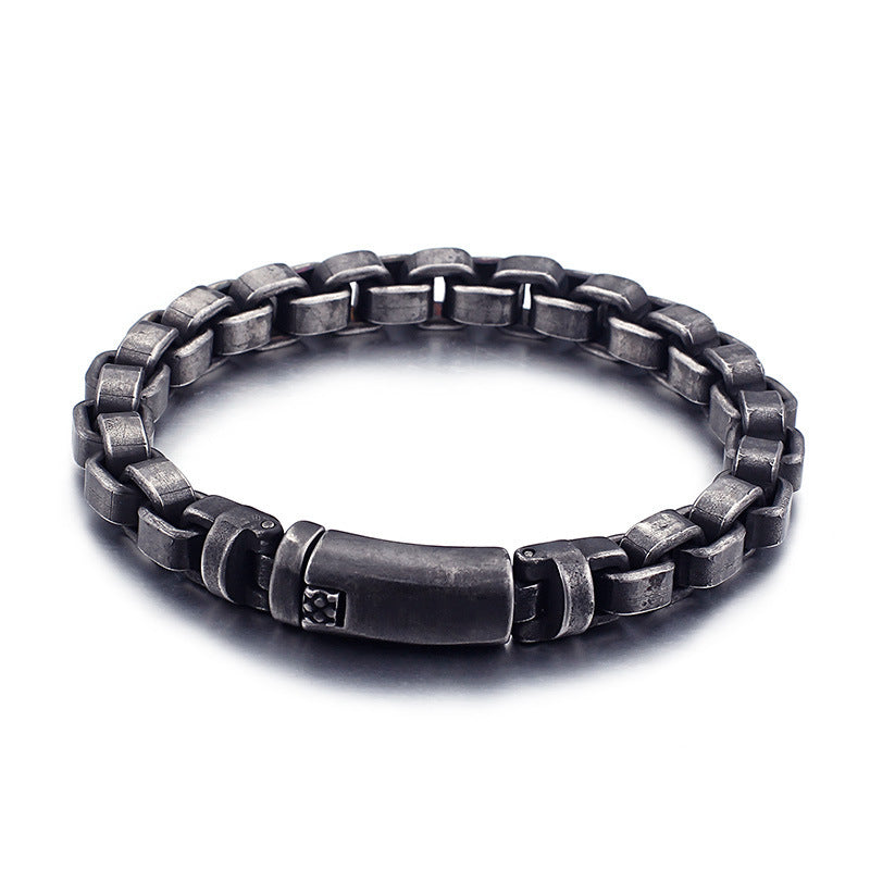 Titanium Steel Bracelet – Bold, Trendy, and Durable