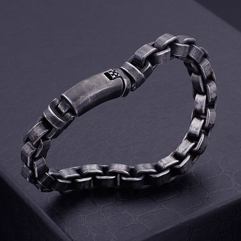Titanium Steel Bracelet – Bold, Trendy, and Durable