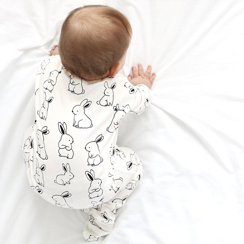 Baby Cotton Jumpsuit With Feet Pure Cotton