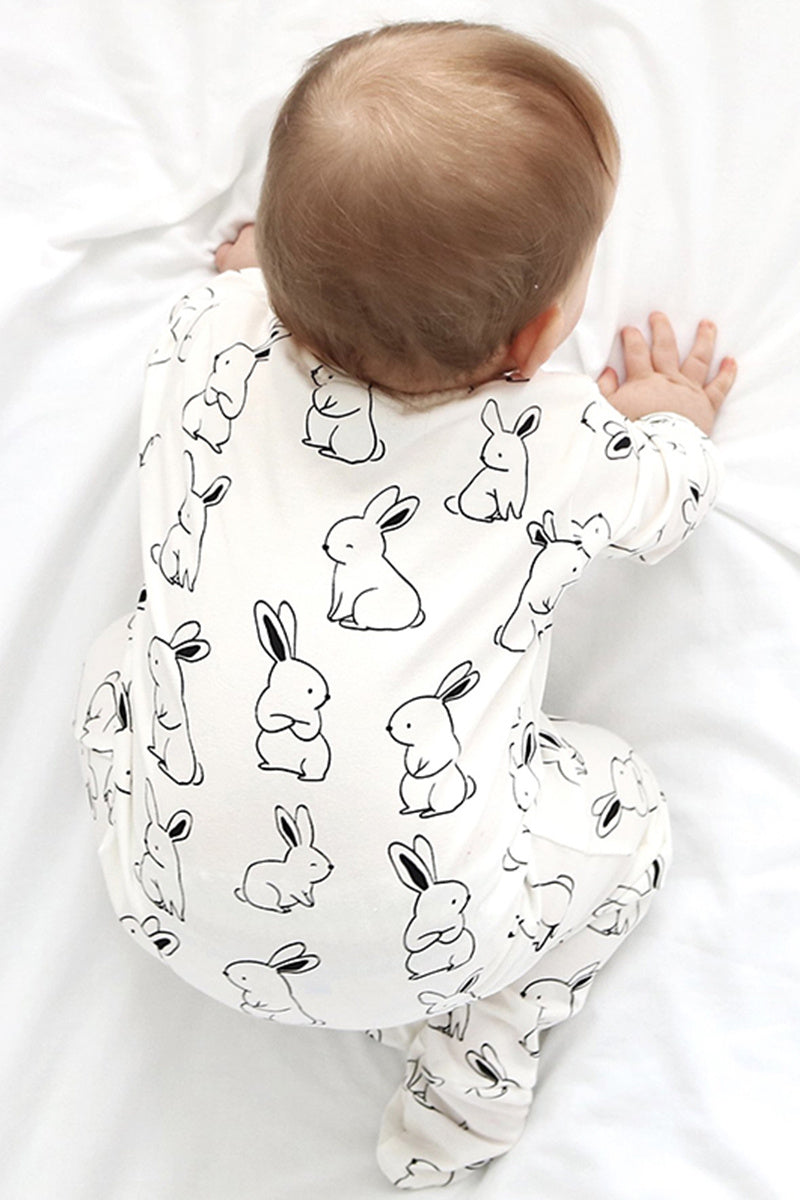 Baby Cotton Jumpsuit With Feet Pure Cotton
