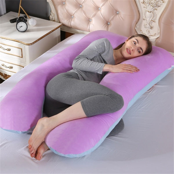 Sleeping Support Pillow for Pregnant Women - U-Shape Maternity Pillow for Pregnancy Side Sleepers