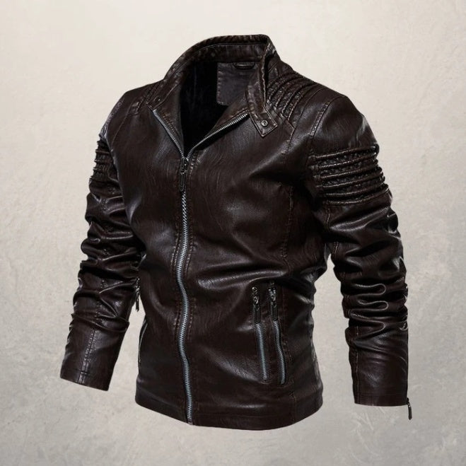 Men's Motorcycle Leather Jacket
