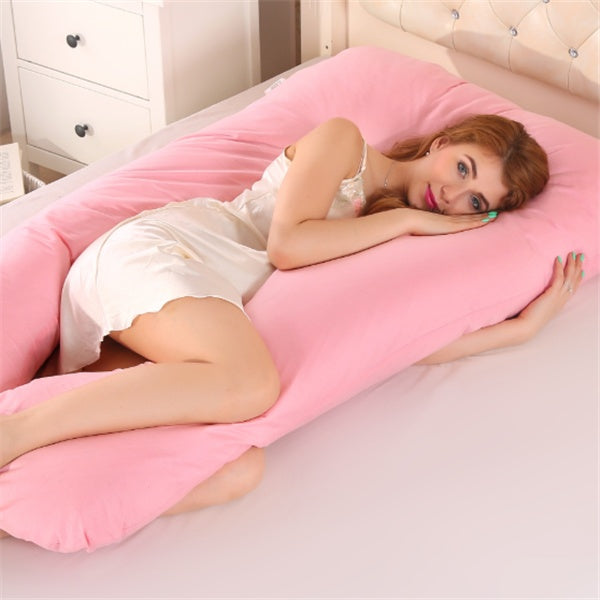 Sleeping Support Pillow for Pregnant Women - U-Shape Maternity Pillow for Pregnancy Side Sleepers